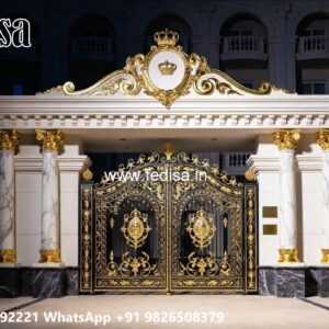 Folding Gate Design For Home, Simple Gate Colour Design Front Gate Designs For Houses | Entrance Gates Design