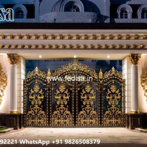 Men Gate Design, Boundary Wall With Grill Design Front Gate Designs For Houses | Entrance Gates Design