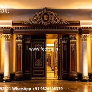 Bungalow Gate Design, Simple Boundary Wall Design With Gate Front Gate Designs For Houses | Entrance Gates Design