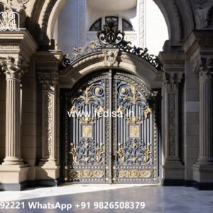 Boundary Wall Grill Design, Simple Single Gate Design Front Gate Designs For Houses | Entrance Gates Design