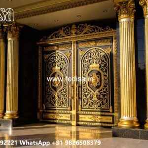 Double Gate Design, Gate And Boundary Wall Design Front Gate Designs For Houses | Entrance Gates Design