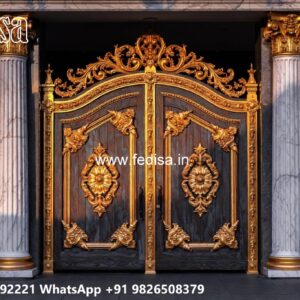 Lohe Ka Gate Grill, Front Gate Door Design Front Gate Designs For Houses | Entrance Gates Design