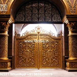 Lohe Ke Darwaje Ka Design, Simple Compound Gate Design Front Gate Designs For Houses | Entrance Gates Design
