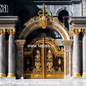 Bungalow Gate Design, Gate Design New Iron Front Gate Designs For Houses | Entrance Gates Design