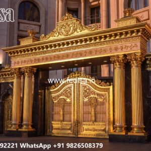 Main Gate Design 2026 Iron, Iron Main Gate Simple Design Front Gate Designs For Houses | Entrance Gates Design