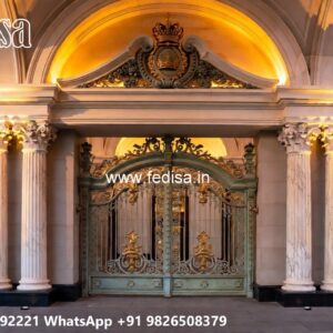 Double Gate Design, Fancy Metal Gates Front Gate Designs For Houses | Entrance Gates Design