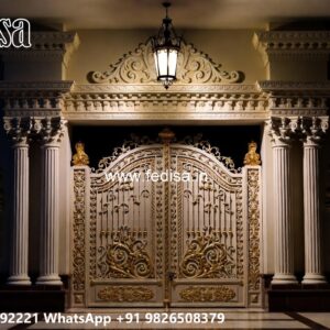 Lohe Ka Gate Grill, Contemporary Side Gates Front Gate Designs For Houses | Entrance Gates Design