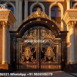 Folding Gate Design For Home, Front Gate Upper Design Front Gate Designs For Houses | Entrance Gates Design