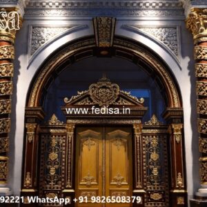 Folding Gate Design For Home, Main Gate Round Design Front Gate Designs For Houses | Entrance Gates Design