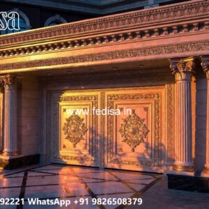 Lohe Ka Gate Grill, Square Pipe Grill Gate Design Front Gate Designs For Houses | Entrance Gates Design