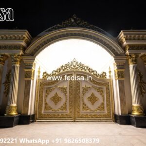 Lohe Ke Darwaje Ka Design, House Boundary Grill Design Front Gate Designs For Houses | Entrance Gates Design
