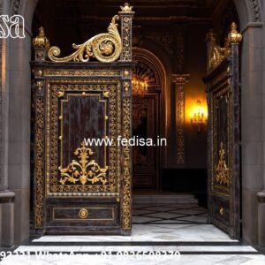 Double Gate Design, Plate Gate Design Front Gate Designs For Houses | Entrance Gates Design