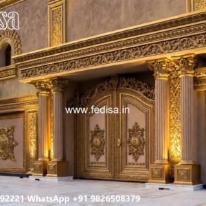 Lohe Ke Darwaje Ka Design, L Shape Gate Design Front Gate Designs For Houses | Entrance Gates Design