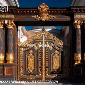 Railing Gate Design, Single Gate Design Front Gate Designs For Houses | Entrance Gates Design