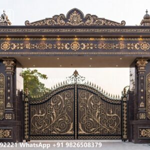 Square Pipe Gate Design, Industrial Gate Design Front Gate Designs For Houses | Entrance Gates Design