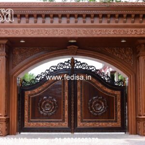 Box Bar Gate Design, Rolling Gate Design Front Gate Designs For Houses | Entrance Gates Design