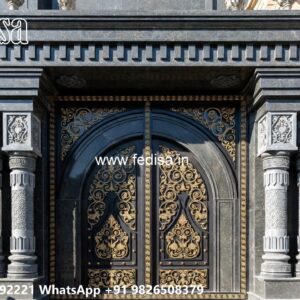 Railing Gate Design, Boundary Wall Main Gate Design Front Gate Designs For Houses | Entrance Gates Design