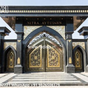 Iron Fence Designs, Bamboo Gate Design Front Gate Designs For Houses | Entrance Gates Design