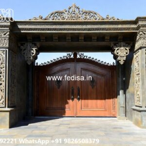 Compound Wall Grill Design, Simple Iron Gate Designs Front Gate Designs For Houses | Entrance Gates Design