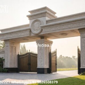 Iron Fence Designs, Compound Wall Gate Design Front Gate Designs For Houses | Entrance Gates Design