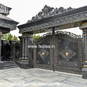 Compound Wall Grill Design, Lohe Ka Gate Grill Front Gate Designs For Houses | Entrance Gates Design