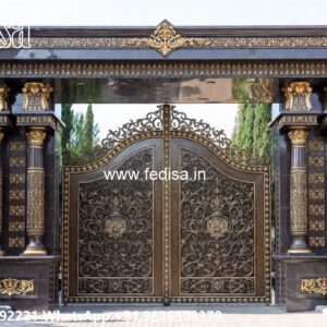 Iron Fence Designs, Front Gate Grill Design Front Gate Designs For Houses | Entrance Gates Design