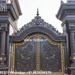 Square Pipe Gate Design, Stainless Steel Main Gate Design Front Gate Designs For Houses | Entrance Gates Design