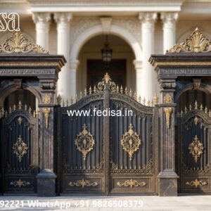 Square Tube Gate Design, Compound Wall Gate Price Front Gate Designs For Houses | Entrance Gates Design