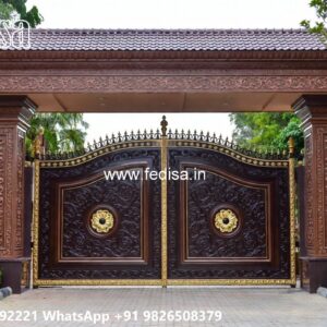 Compound Wall Grill Design, Side Gate Designs Front Gate Designs For Houses | Entrance Gates Design