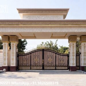 Compound Wall Grill Design, Laser Cutting Gate Price Front Gate Designs For Houses | Entrance Gates Design