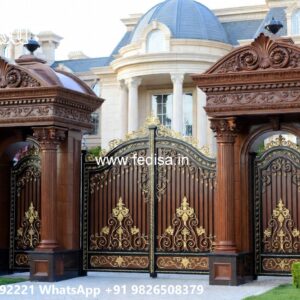 Box Bar Gate Design, Main Gate Paint Design Front Gate Designs For Houses | Entrance Gates Design