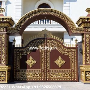 Square Pipe Gate Design, 8 Feet Gate Design Front Gate Designs For Houses | Entrance Gates Design