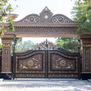 Square Tube Gate Design, Steel Gate Handle Design Front Gate Designs For Houses | Entrance Gates Design