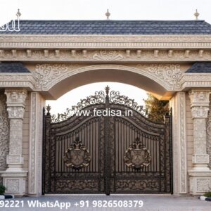 Laser Cutting Gate, Steel Single Gate Design Front Gate Designs For Houses | Entrance Gates Design