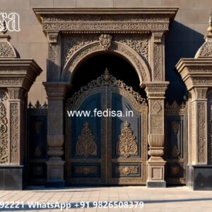 Compound Wall Grill Design, Shop Gate Design Front Gate Designs For Houses | Entrance Gates Design