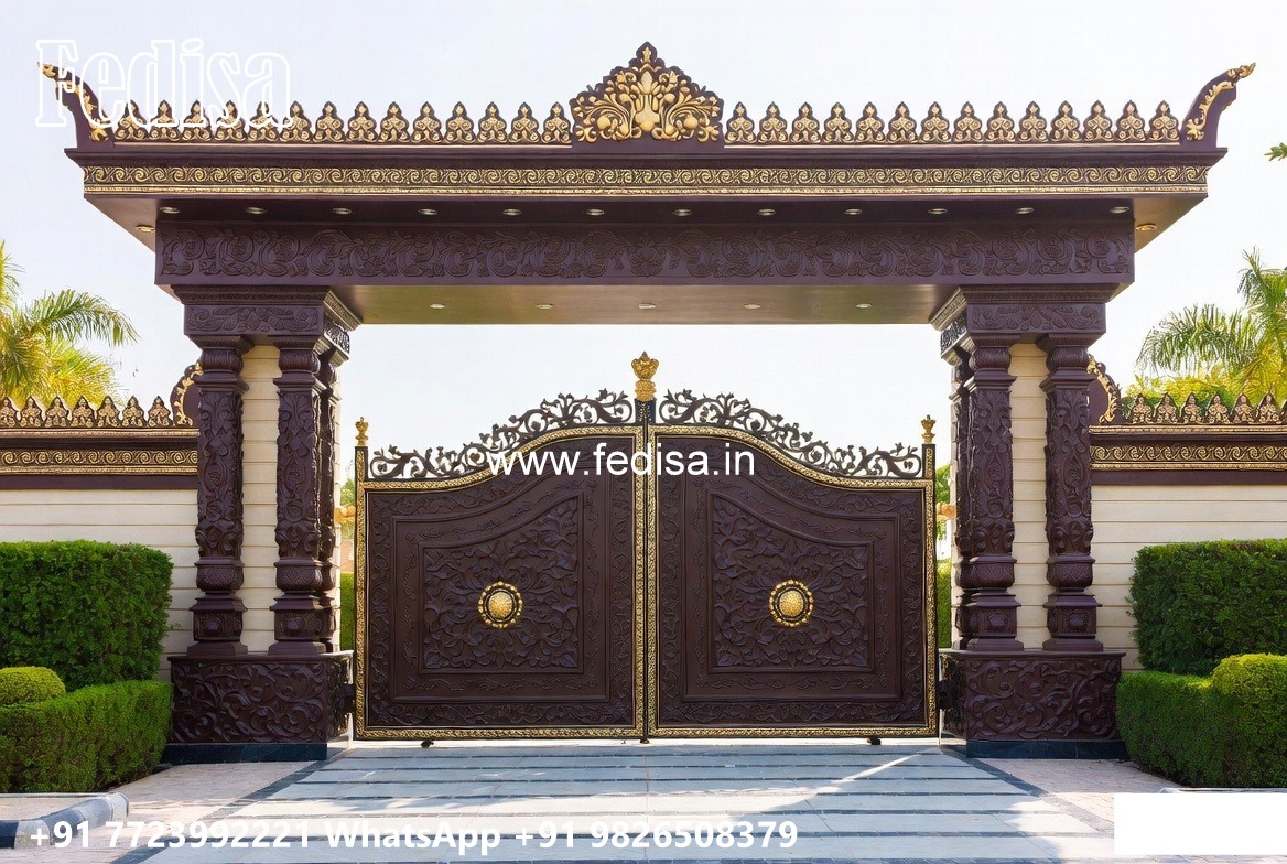 Square Tube Gate Design, Ss Gate Design Single Door Front Gate Designs For Houses | Entrance Gates Design