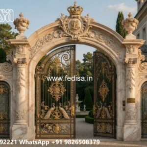 Compound Wall Grill Design, Long Gate Design Front Gate Designs For Houses | Entrance Gates Design