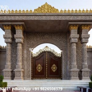 Square Pipe Gate Design, Inkonjane Designer Gates Front Gate Designs For Houses | Entrance Gates Design