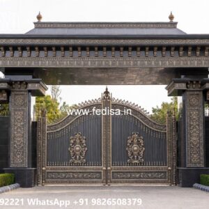 Box Bar Gate Design, Latest Steel Gate Design 2026 Front Gate Designs For Houses | Entrance Gates Design