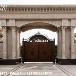 Compound Wall Grill Design, Iron Channel Gate Design Front Gate Designs For Houses | Entrance Gates Design