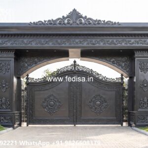 Iron Fence Designs, Main Gate Railing Design Front Gate Designs For Houses | Entrance Gates Design