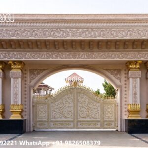 Compound Wall Grill Design, Beautiful Main Gate Design Front Gate Designs For Houses | Entrance Gates Design