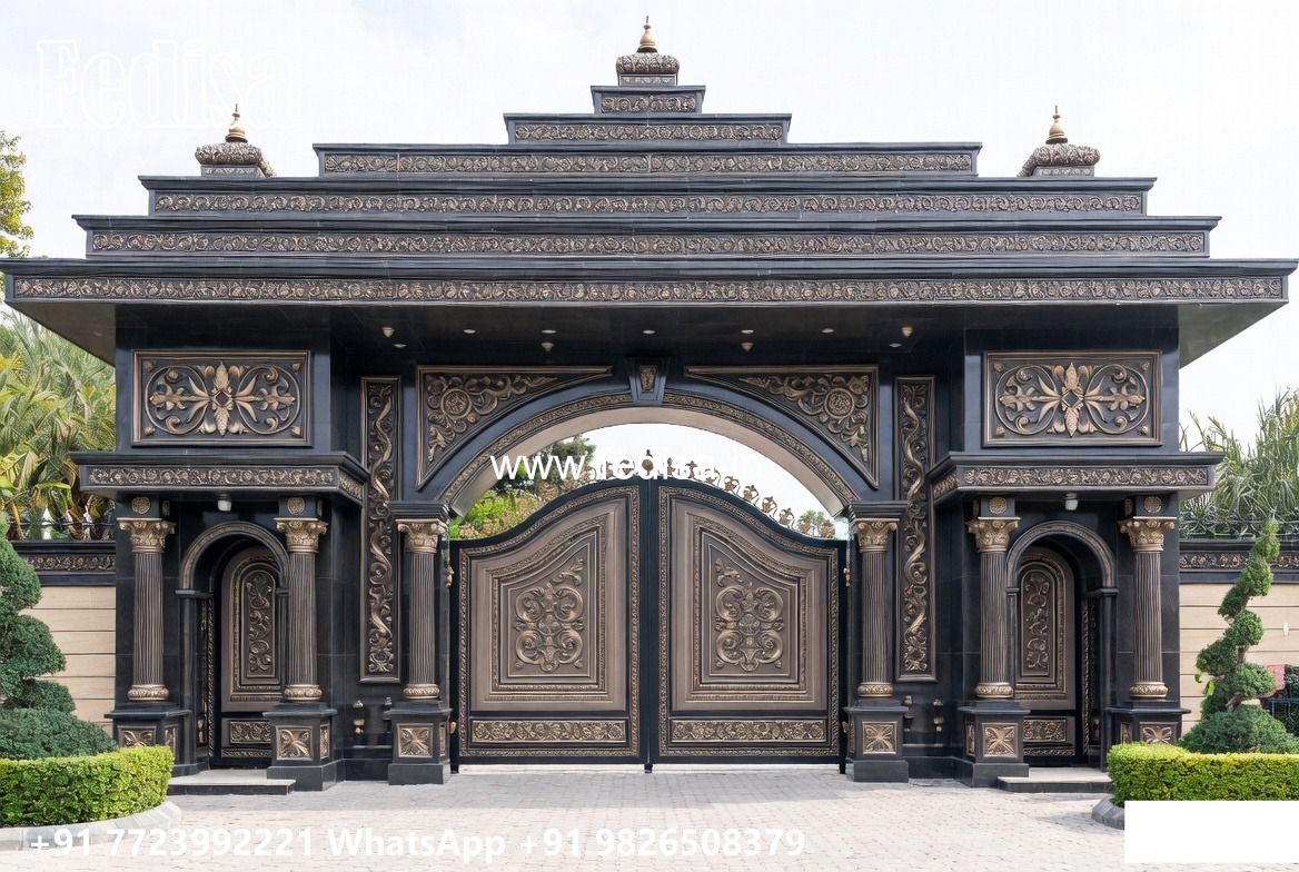 Mild Steel Gate, New Iron Gate Design Front Gate Designs For Houses | Entrance Gates Design