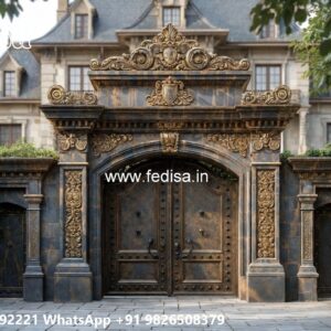 Railing Gate Design, Main Gate Steel Door Design Front Gate Designs For Houses | Entrance Gates Design