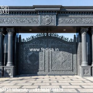 Mild Steel Gate, Temple Steel Gate Design Front Gate Designs For Houses | Entrance Gates Design