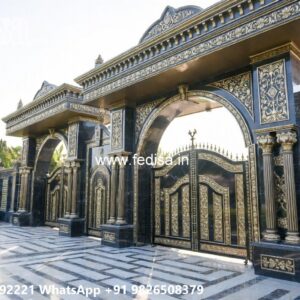 Square Tube Gate Design, Steel Maharaja Gate Front Gate Designs For Houses | Entrance Gates Design