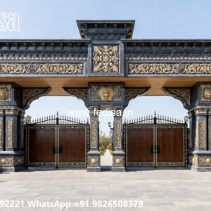 Square Tube Gate Design, 6 Feet Main Gate Design Front Gate Designs For Houses | Entrance Gates Design