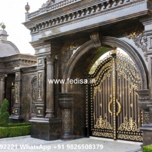 Mild Steel Gate, Laser Cut Gate Panels Front Gate Designs For Houses | Entrance Gates Design