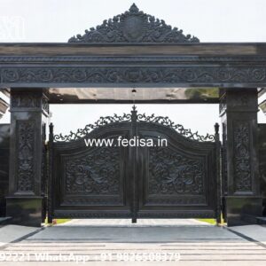 Compound Wall Grill Design, Low Budget Gate Design Front Gate Designs For Houses | Entrance Gates Design