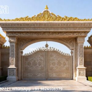 Laser Cutting Gate, Iron Main Gate Colour Front Gate Designs For Houses | Entrance Gates Design